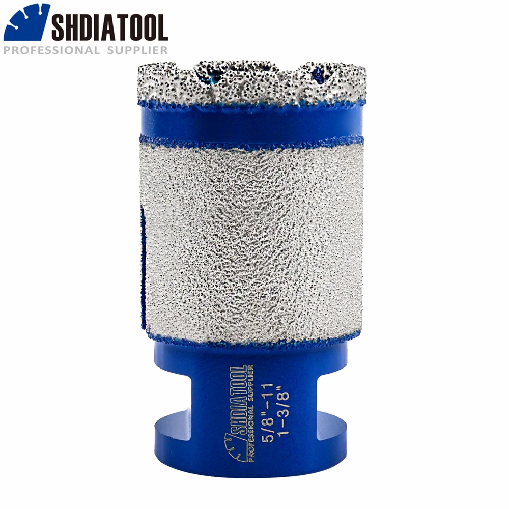 SHDIATOOL 1pc Diamond Edging Finger Milling Bits 35mm Ceramic Tile Granite  5/8