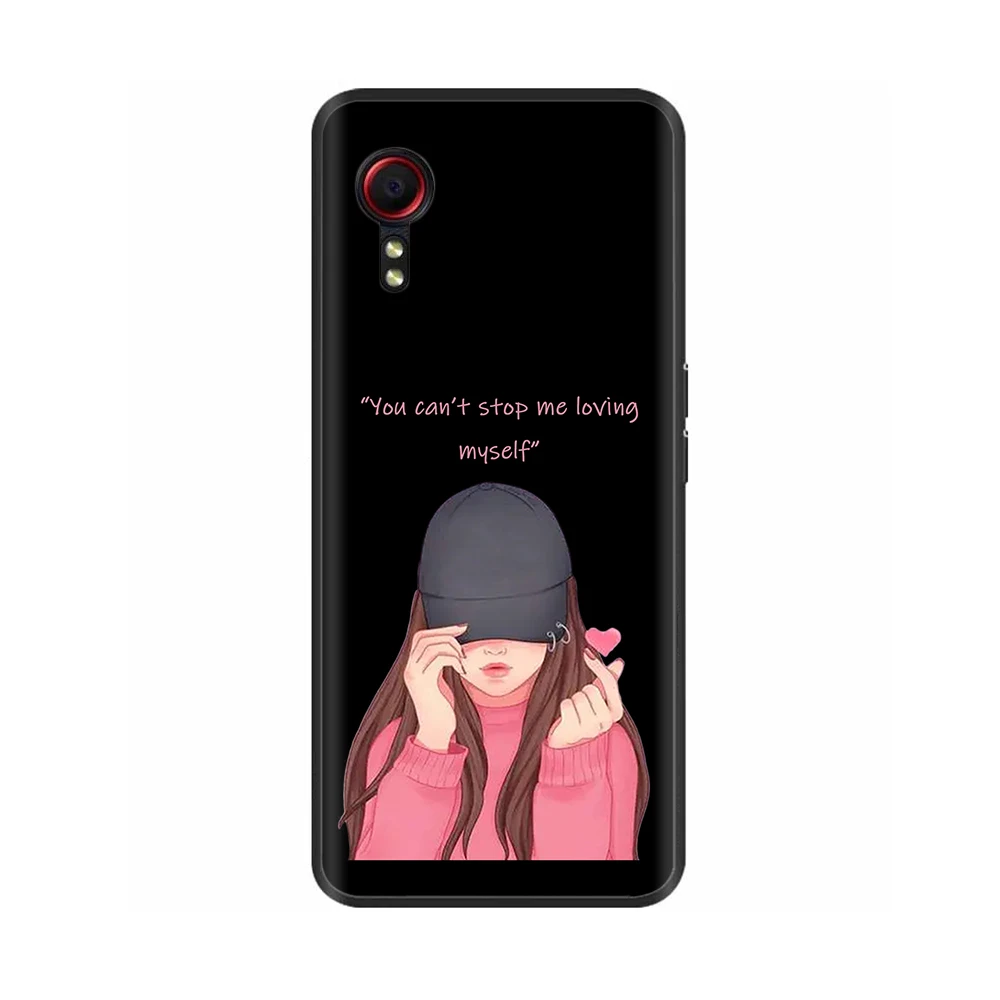 Soft Black Silicone Bumper Phone Case