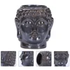 Ceramic Flowerpot Bonsai Container Chime Vases Yoga Figurine Succulent Pots Plant Buddha Ornament Zen Style Bowl 5