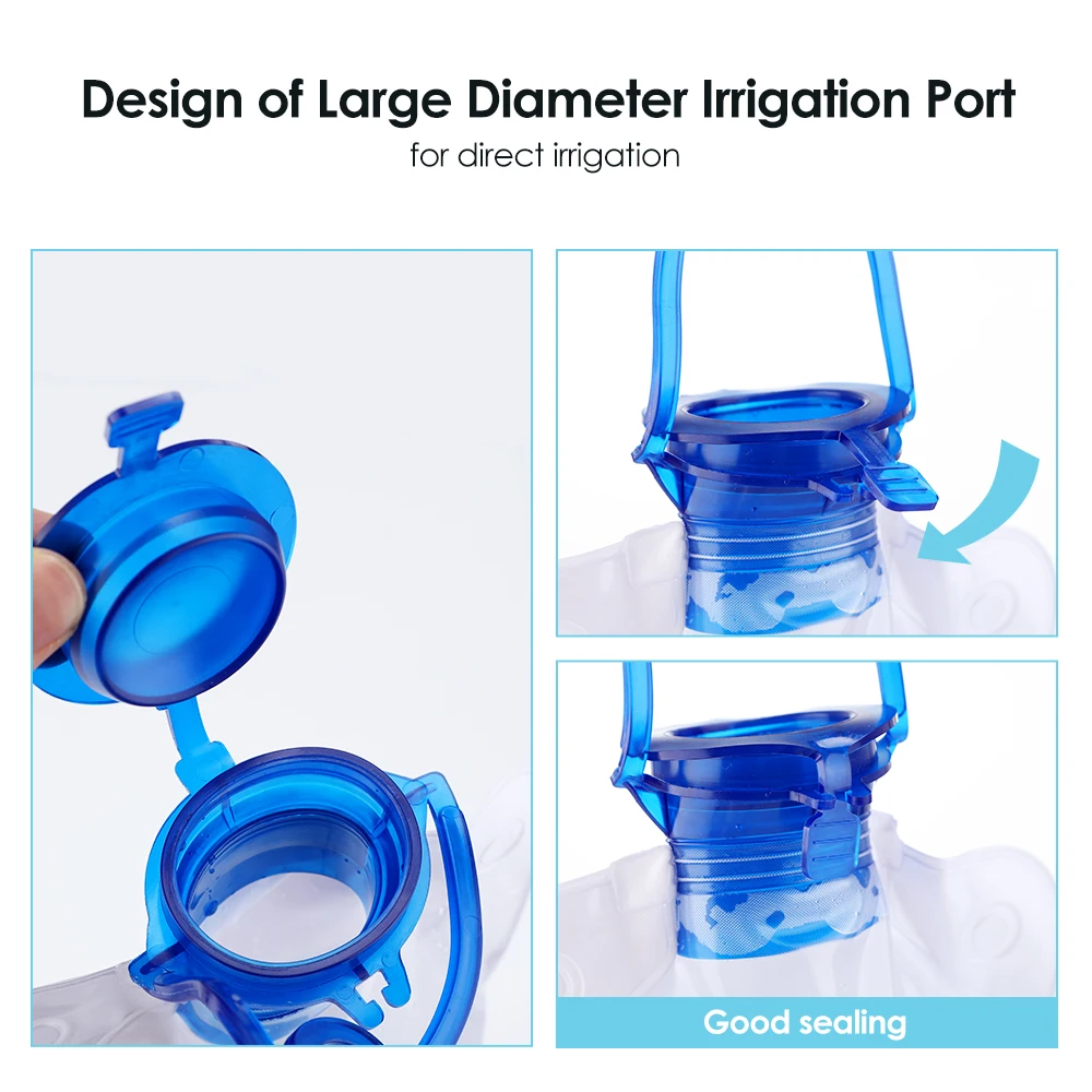 Rectal Enema for Cleaning 1200ml Temperature-sensing Colon Cleanse Enema Bags Safety Health Household Feminine Hygiene Flushing 4