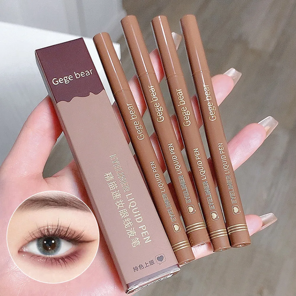 Gege Bear Liquid Eyeliner Pen Waterproof, Smudge-proof, Fast and Precise Makeup, Quick and Smooth Drying 1