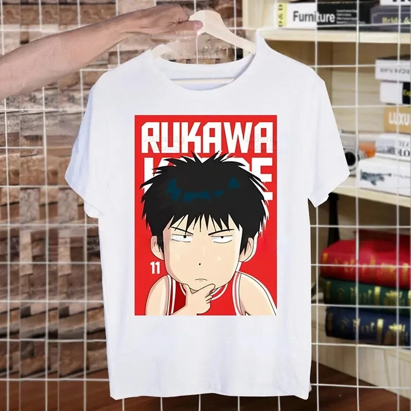 Slam Dunk Anime T-shirt Basketball Manga Graphic Oversize Men