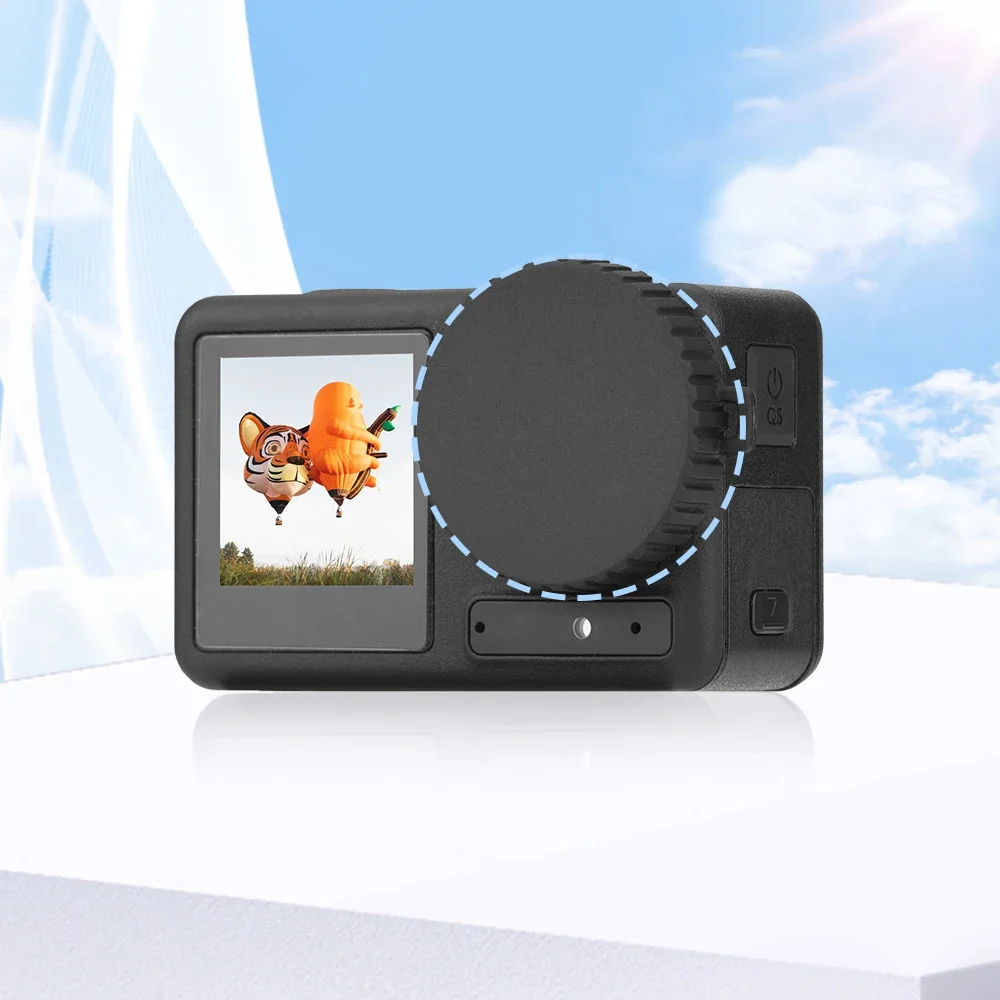 Cover Protettiva Per Dji Action 4 Sports Camera Tpu Lens Cap Per Dji Osmo Action 3 Accessori