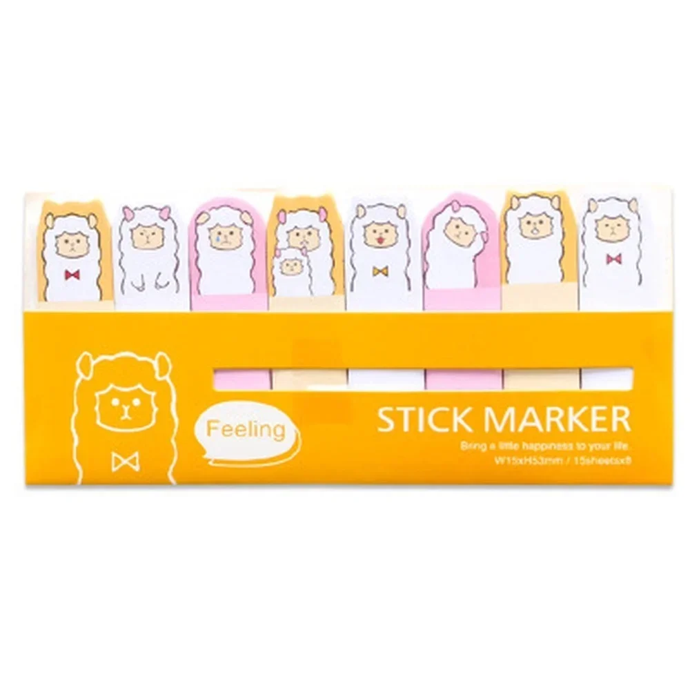 Stationery Sticky Notes Mini Animals Memo Pad 7 Rowing Note Paper Stickers stationery stickers,stationery supplies