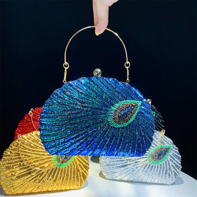 Peacock Evening Bag | Peacock Evening Bag Clutch Peacock Evening Bag | Peacock Evening Bag Clutch