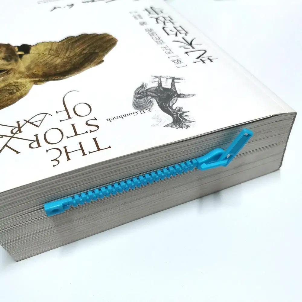 Creative Zipper Bookmark for Pages Books Readers Children Collection