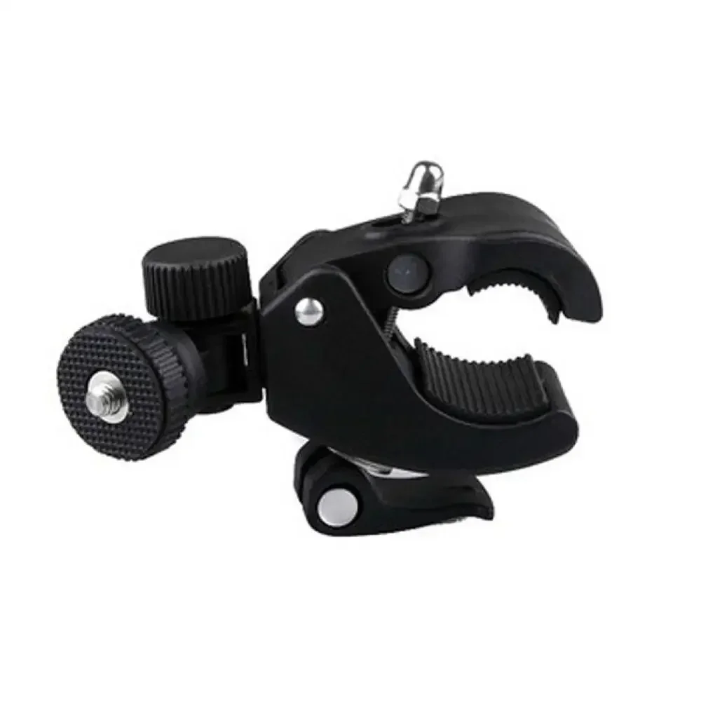 Black Plastic Metal Bike Camera Mount Holder Bracket