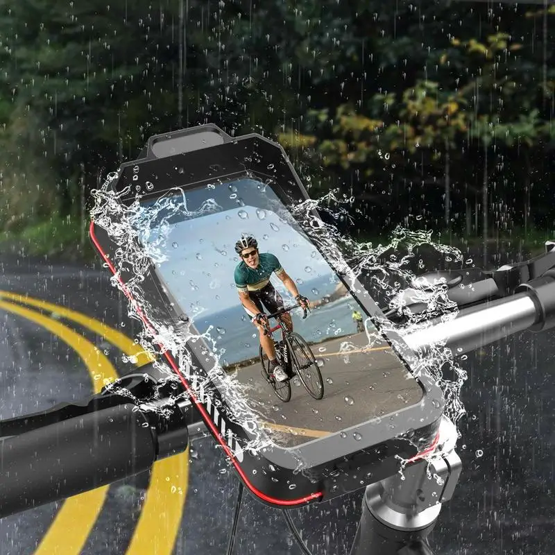 Adjustable Waterproof Motorcycle Phone Holder Mount
