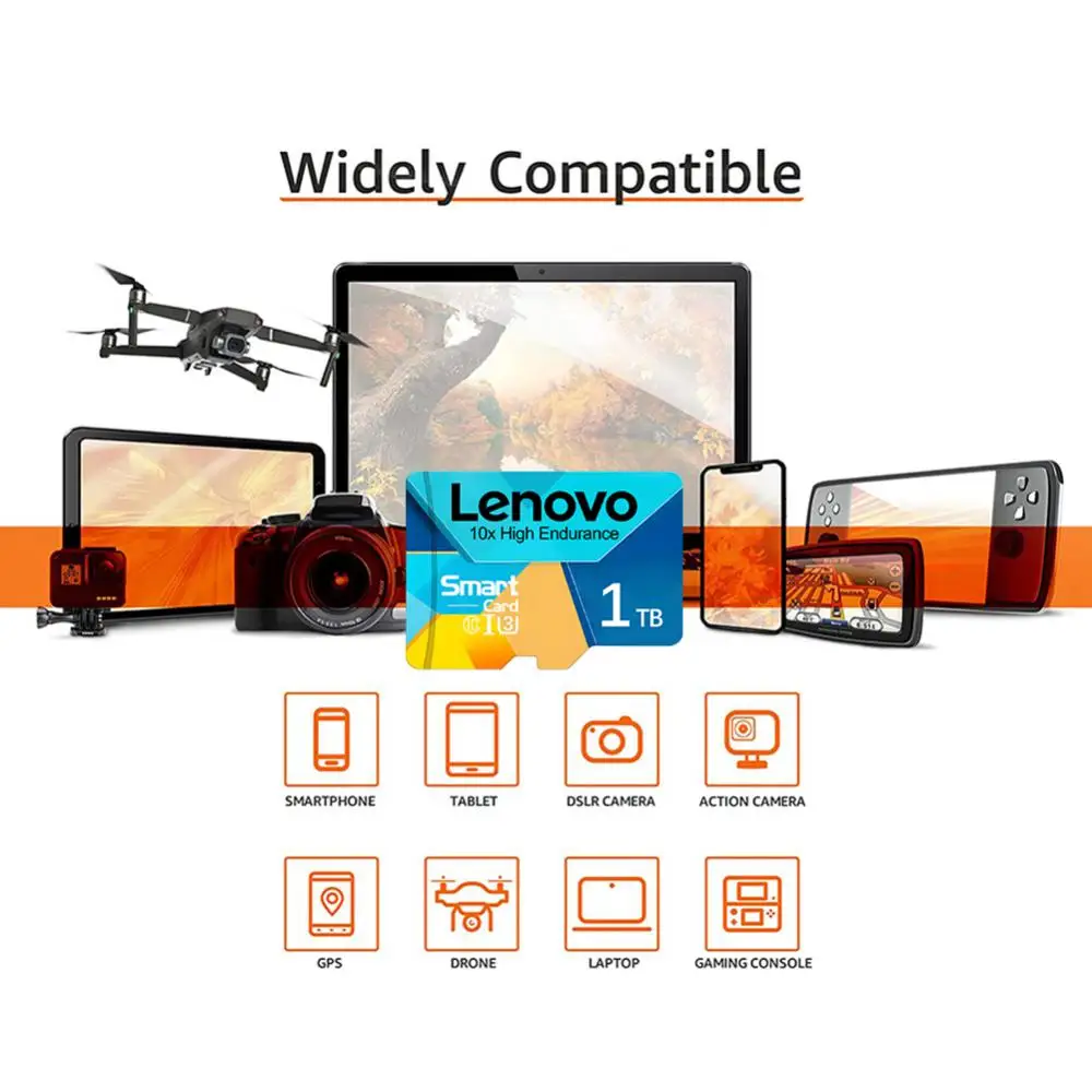 Memory Card 128GB 256GB for Lenovo Xiaomi Phone Camera table PC