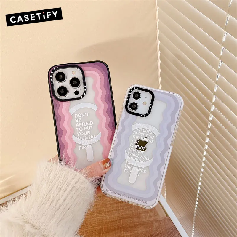 CASETIFY Inspirational Wave Magsafe Wireless Charging Cases