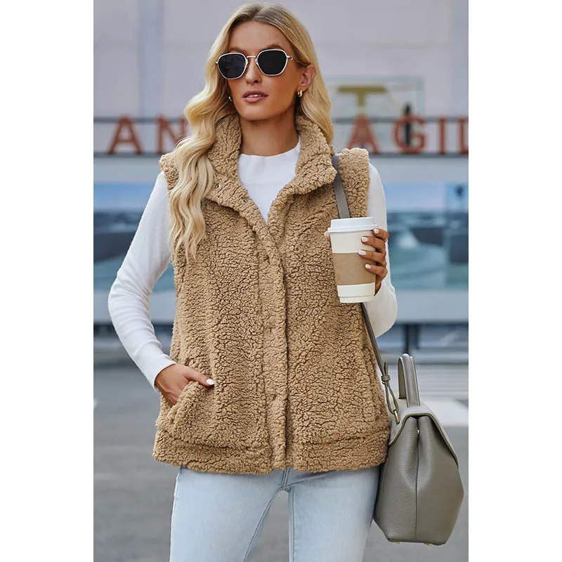 

Ying Shi autumn new warm vest woman