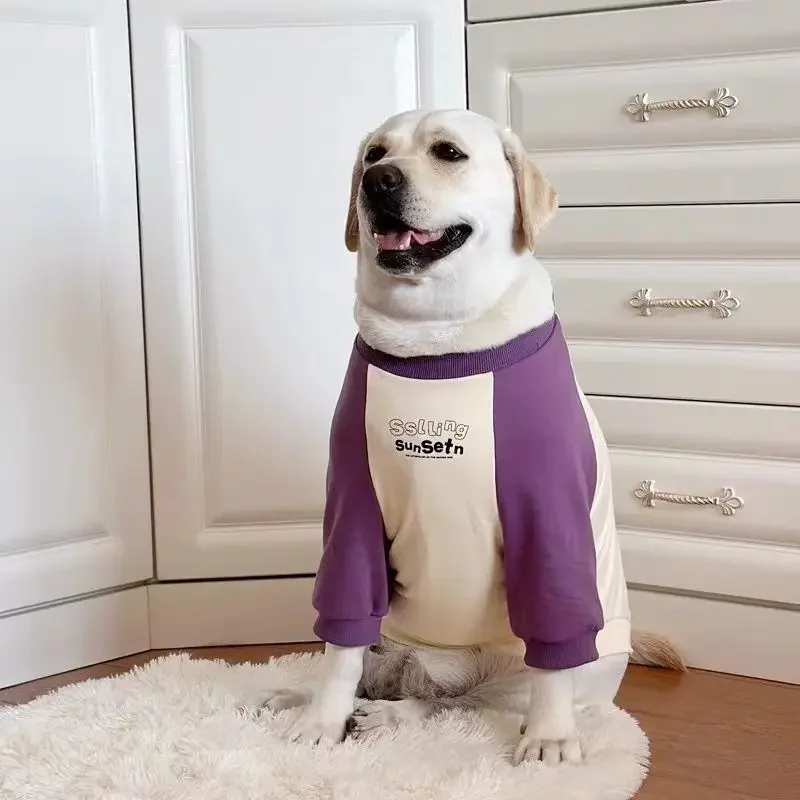 

Autumn Spring Warm Clothing for Large Dog Apparel Labrador Golden Retriever Puppy Outfits Big Dog Costume Large Dog Clothes