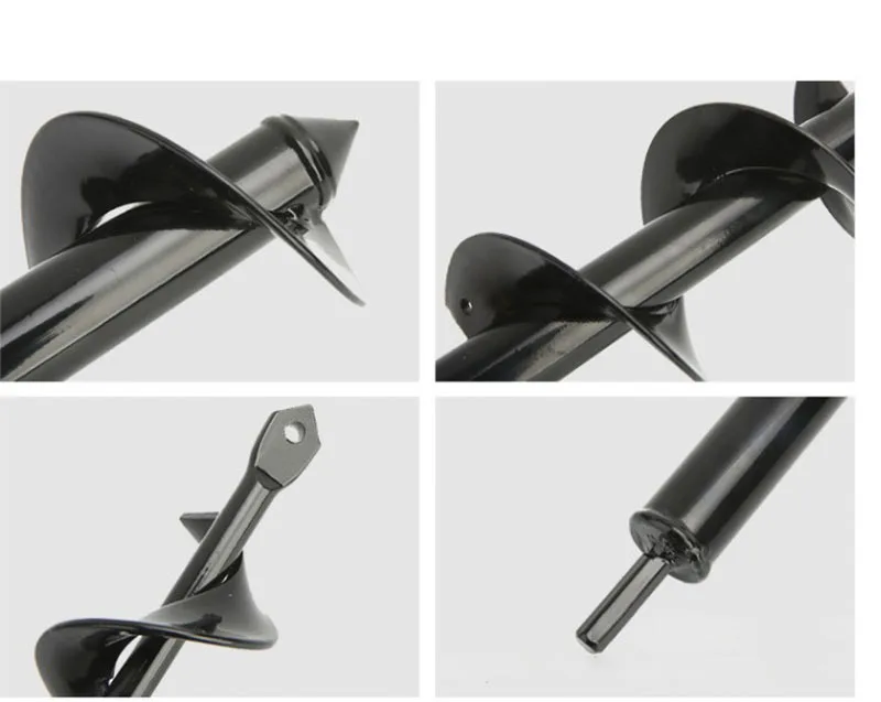Garden Auger Bits Drill Bit Set for Planting Spiral Hole Planter