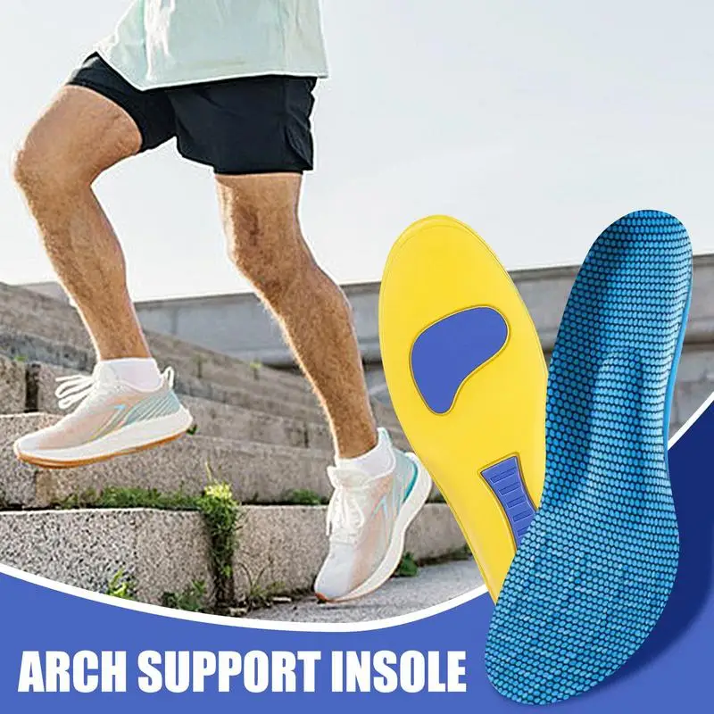 Comfort Insoles For Flats Casual Shoes Inserts Arch Support Insoles Shoe Inner Soles For Work Athletic And Hiking Shoes