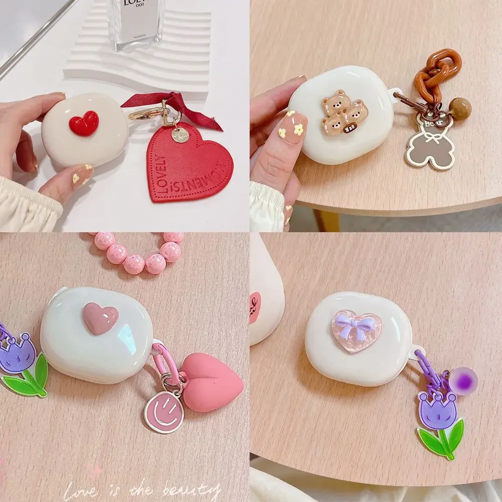 Per Redmi Buds 4 Lite Custodia Cute Cartoon Bear/Cover Per Auricolari In Silicone Fiore Colorato Per Xiaomi Redmi Buds 4 Lite Cover