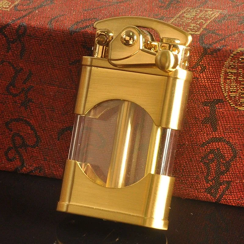 Zorro 660 Windproof Kerosene Lighter with Transparent Oil