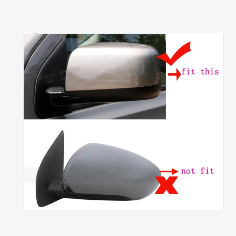 닛산 2008-2015 QASHQAI J10 X-TRAIL 백미러 하우징 반전 미러 반사판 커버 후면보기 미러 쉘