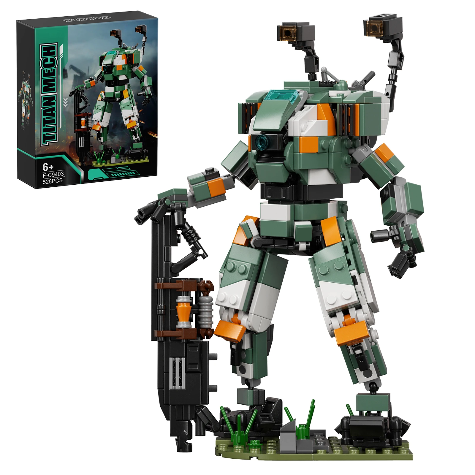 タイタンフォール　BT7274 フィギュア FIG]BT-7274 10インチ DX アクションフィギュア タイタン
