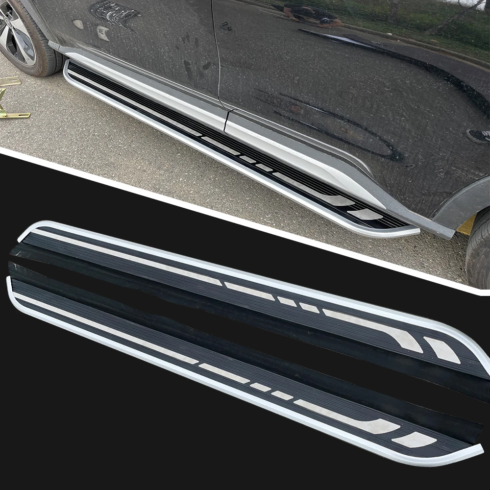 

Aluminum Running Board Fits for SsangYong G4 Rexton 2018-2024 Side Step Nerf Bar