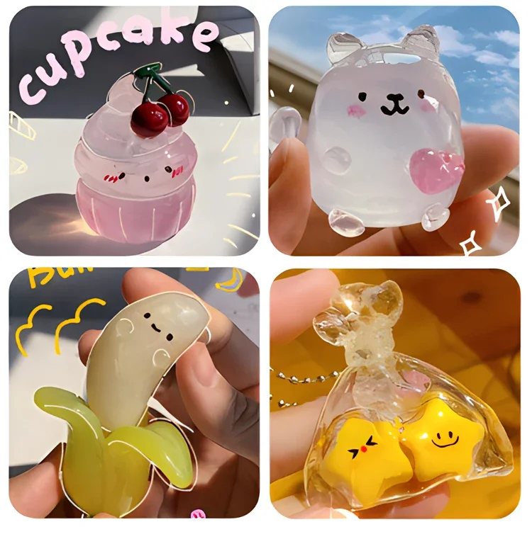 Resin Clay Polymer Clay 50/100g Free Handmade Diy Material Homemade Plastic Crystal Clay Tree Glue Transparent Girl Pendant