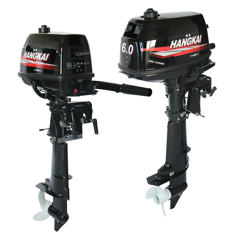 Hangkai 2 Tempi 6Hp Motore Fuoribordo Per Barche A Motore Come Yamaha Boat Engine Mercruiser Seadoo Spark Small Boat Engine 2 Tempi