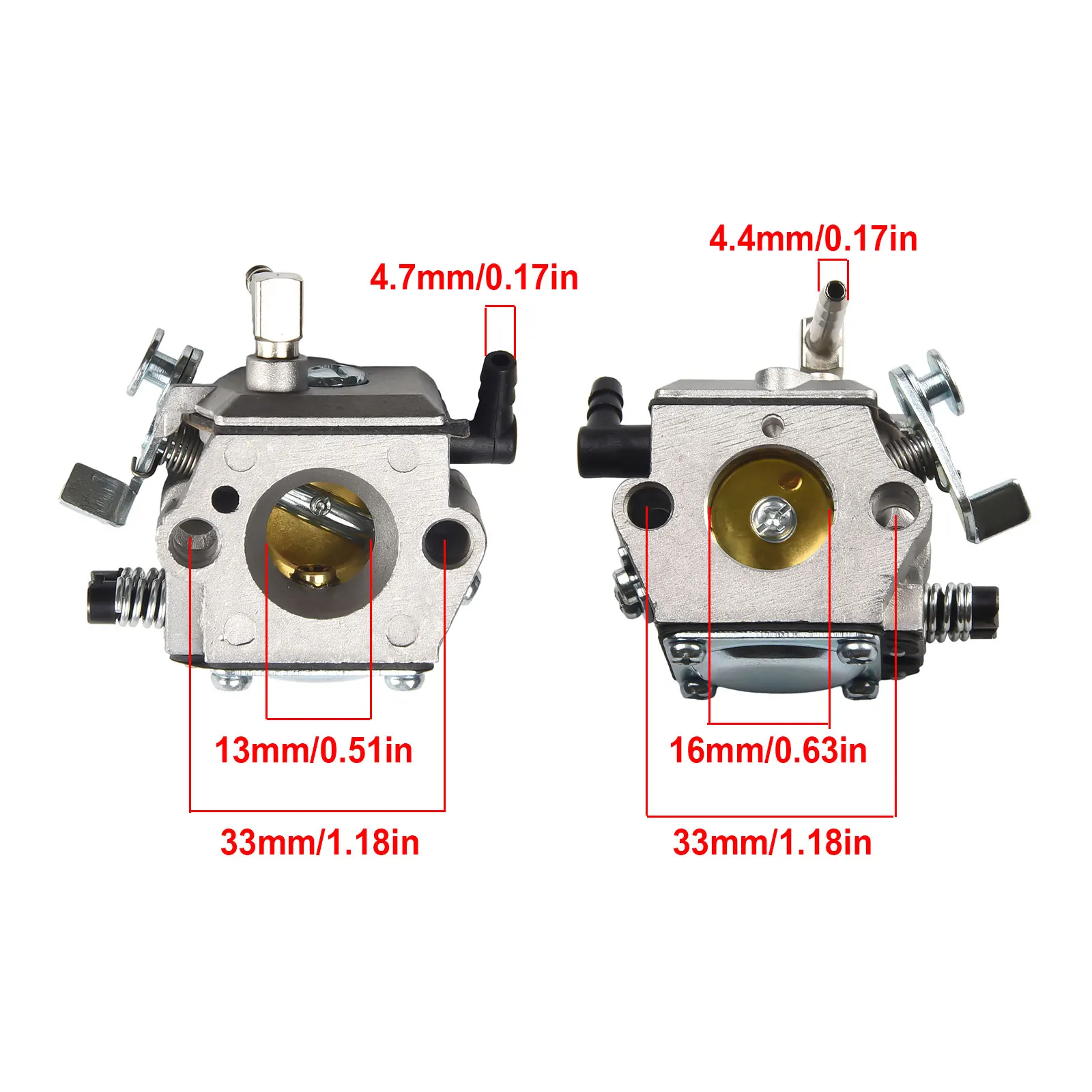 thumbnail: SPORTARC Carburateur Kit Voor Stihl 028 / 028AV / 028 Super Kettingzaag - Vervangt HU-40 & WT-16B | Met Gereedschap