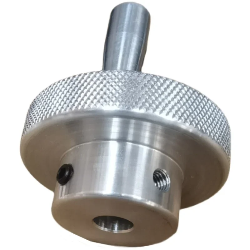 Mini Volant Tour à Métaux 80mm - Alliage Aluminium CNC, Pour Tours 0618 CJ18, 7x10, 7x12, 7x14