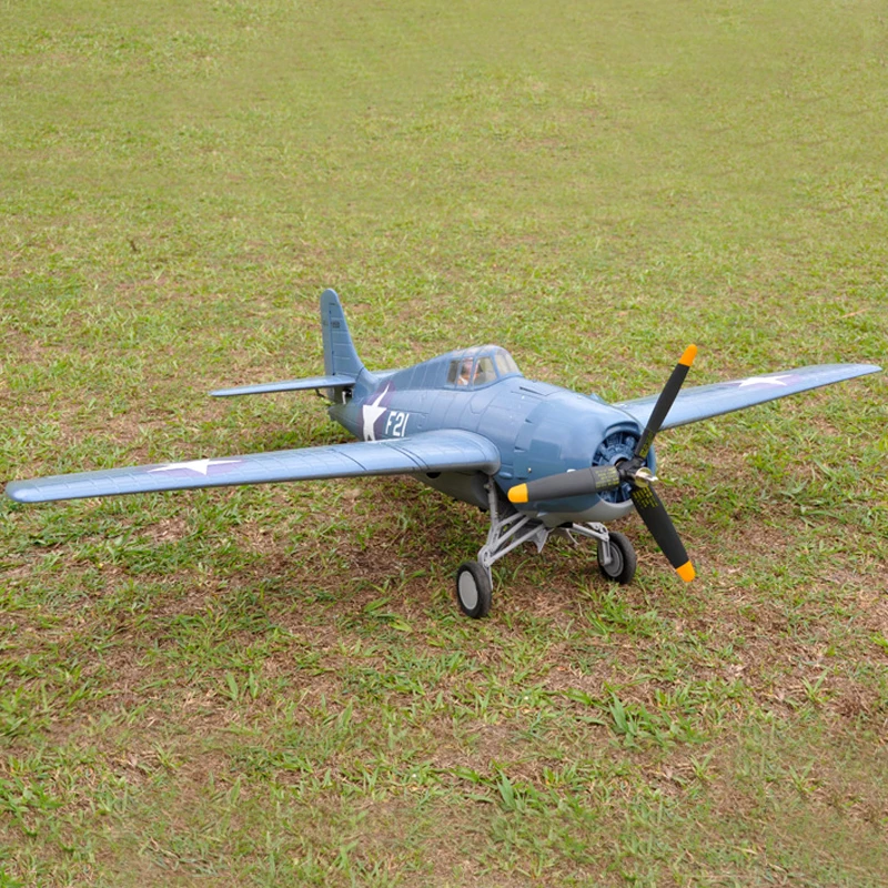 Lx/lanxiang/skyフライトホビーf4fブルーワイルドキャットリモート制御