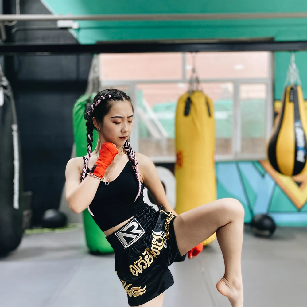 Boxing Shorts Men Training Fighting Muay Thai MMA BJJ Kickboxing Trunks Clothing mma shorts