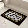 BANDAI Lego Logo Floor Mat Cheaper Anti-slip Modern Living Room Balcony Printed Bedside Mats 5