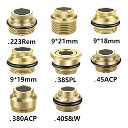 Laser Trainer Cartridge Switch Cover Training Bullet Breech Cover Cap for 9x19mm 9x18mm 9x21mm .38SPL .45ACP .380ACP .40 .223rem
