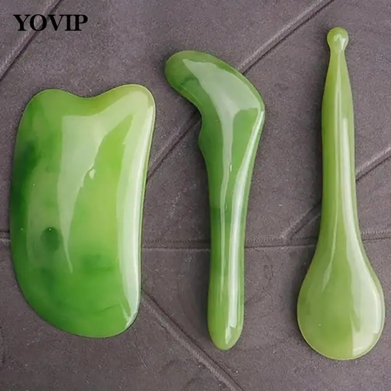 Face Massager Gua Sha Scraper Natural Resin Massager For Face Neck Skin Body Gua Sha Spa Facial Skin Care Spa Massage Tool