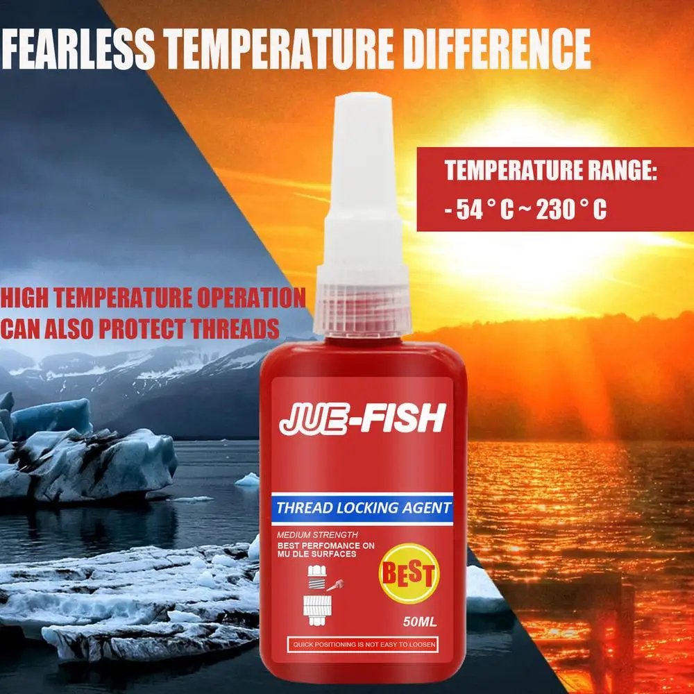 Description Picture 5 of item50ml Metal Glue Screw Glue Repair Sealant 50ml Multifunctional Super Glue Adhesive Home Supplies Screw Accessories