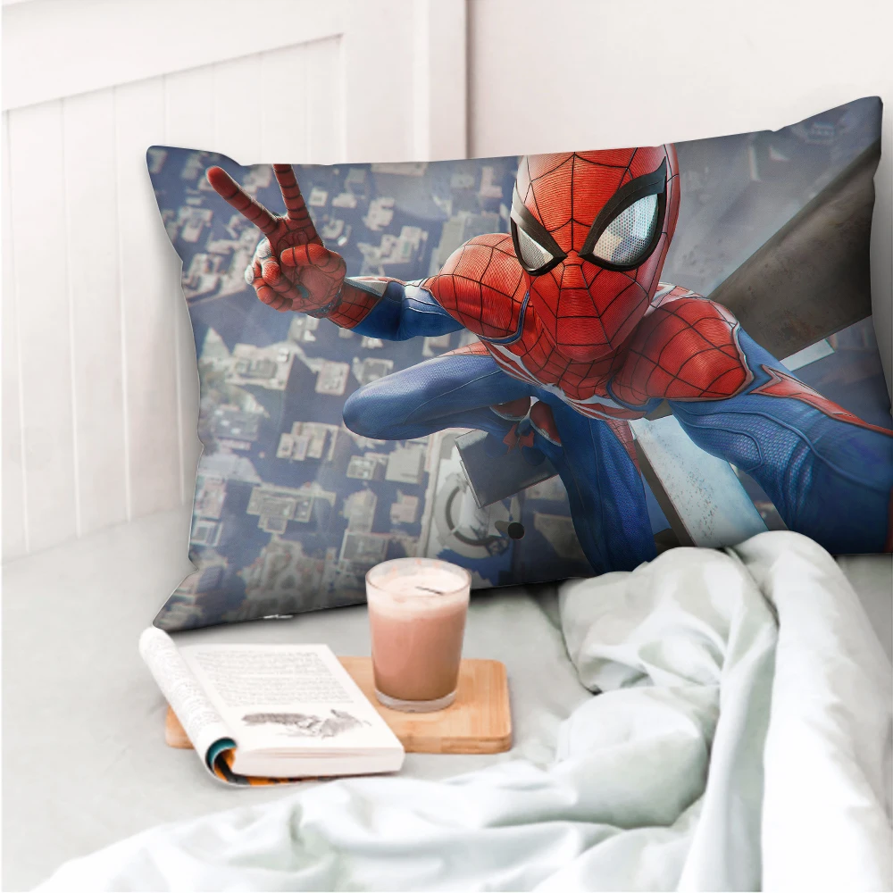 Spiderman Kissen bezug Wunder Anime Kissen bezug Wohnkultur Kinderzimmer Dekorationen Wohnzimmer Sofa Cartoon Kissen bezüge