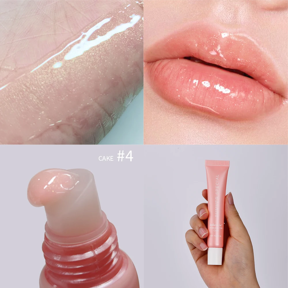 4pcs Lip Balm Deep Moisturizing Lip Glaze Smoothing Lip Lines Long-Lasting Nourishment Daily Lip Care Lip Balm 3