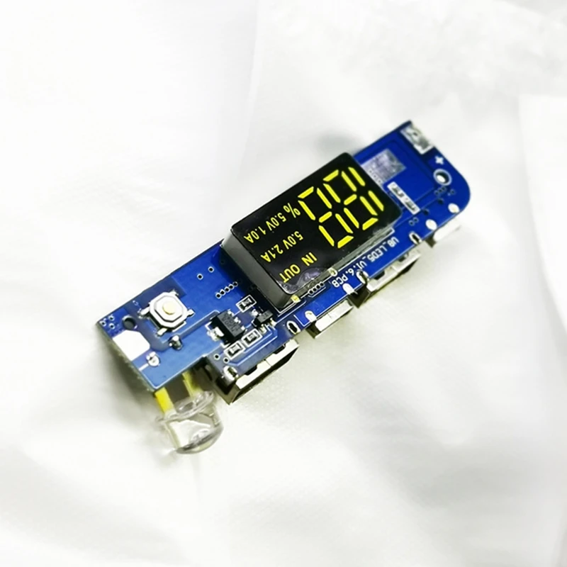 Power Bank Motherboard DIY Mobile Tablet Power Motherboard Circuit Board 3.7V 5V 2A