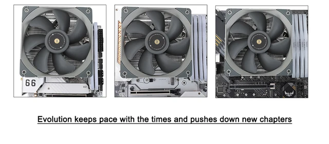 Dissipatore CPU Thermalright SI-100 | 6 Heatpipes 6mm, Ventola PWM 120mm, Tecnologia AGHP 3.0 | Per AMD AM4/AM5 E Intel 1150-1700 - Foto 9