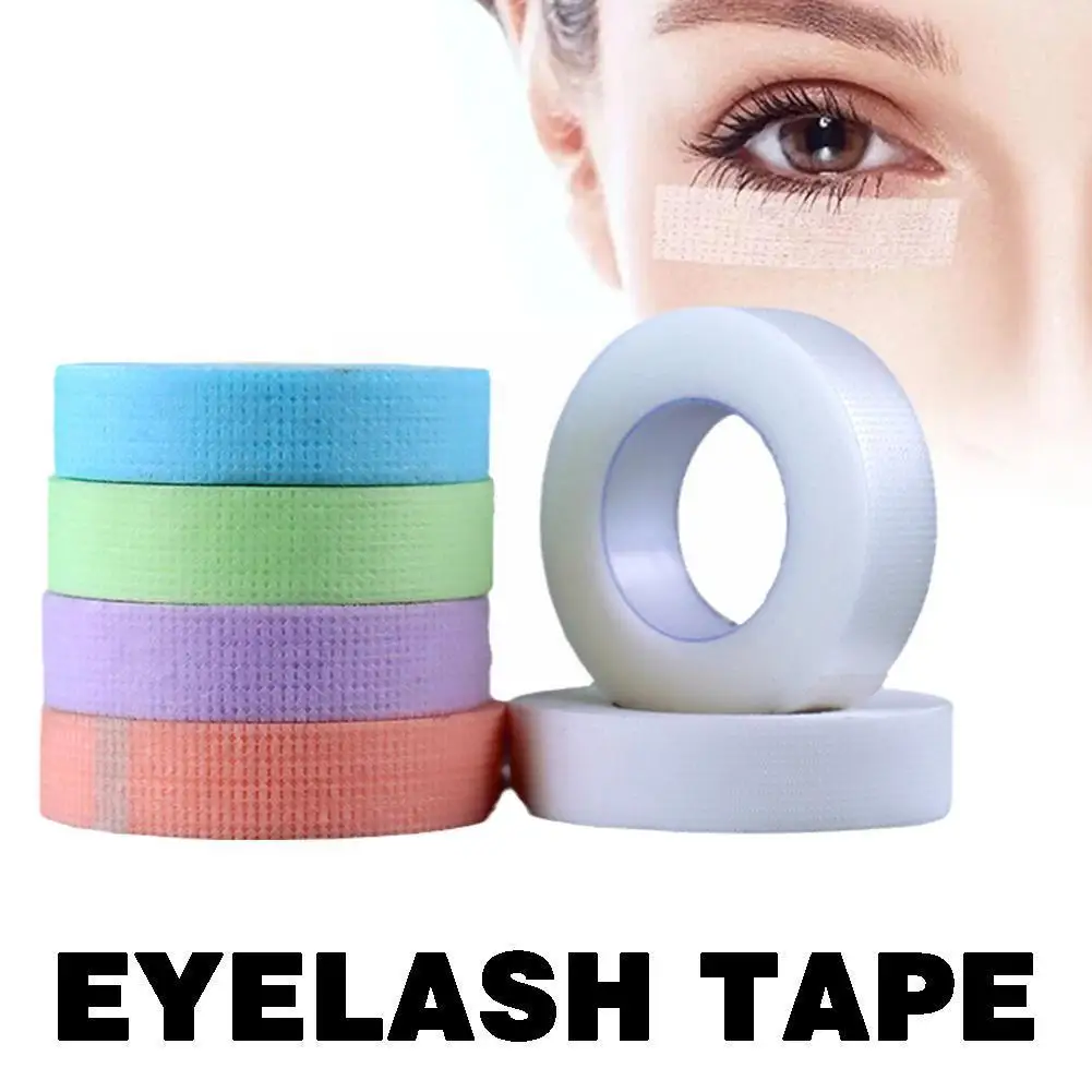 

6 Colors Medical Paper Eyelash Tape Non Woven Breathable Eyelash Eyepads Extension Adhesive False Makeup Tools N7V5