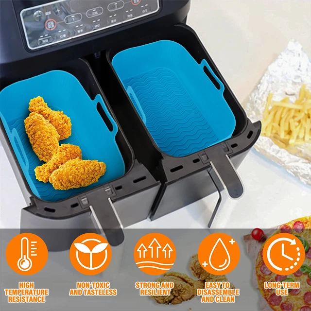 Double Basket Air Fryers Liners Air Fryer Liners For Ninja Dual