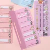 Labubu Sticky Notes Set - 8 x 20 Sheets, 80 GSM Self-Adhesive Memo Strips for Office, School, Planner, Journal, Self-Stick Notes 1