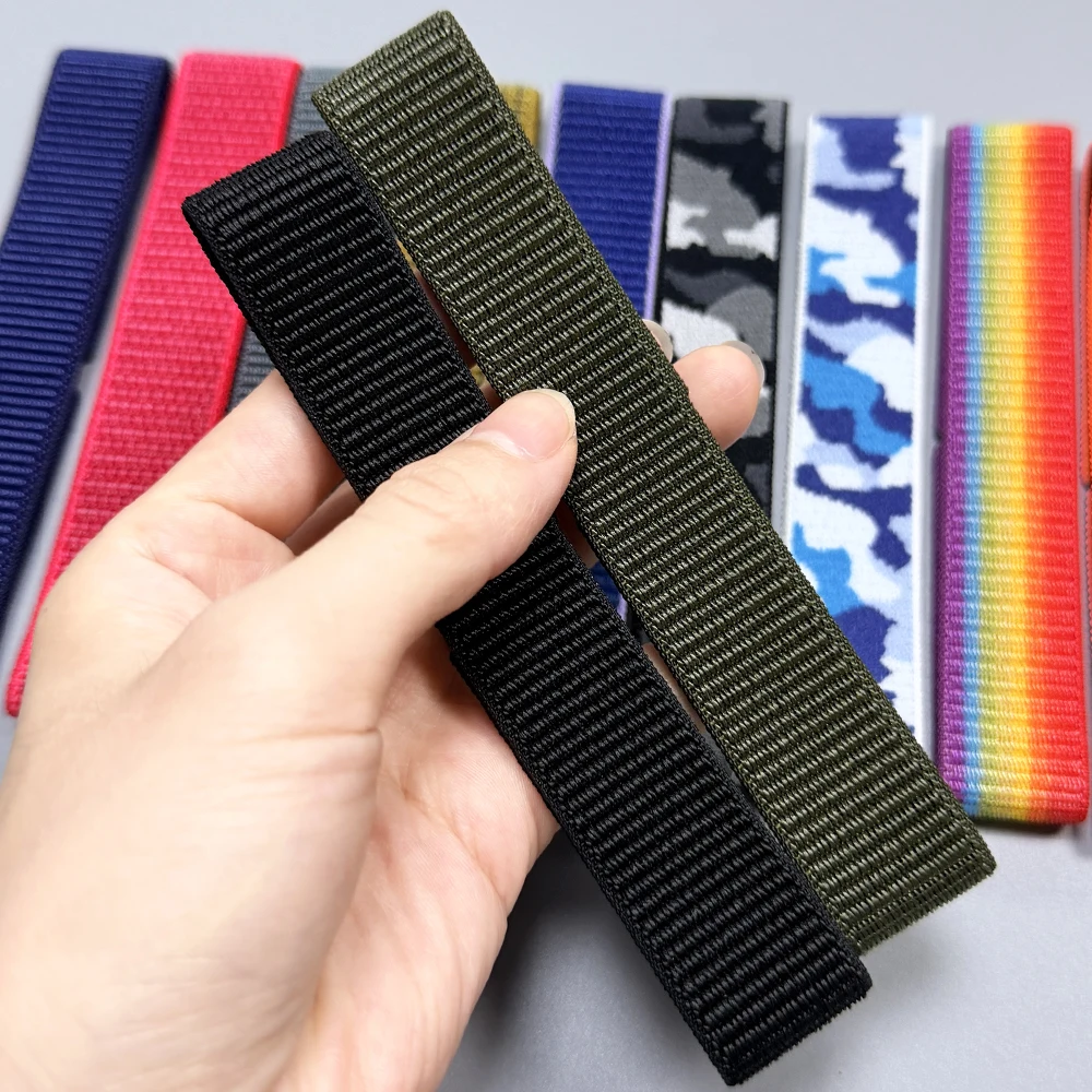 Ultra-Slim Feather-Light Nylon Loop Strap, QuickFit Design (22mm & 26mm)
