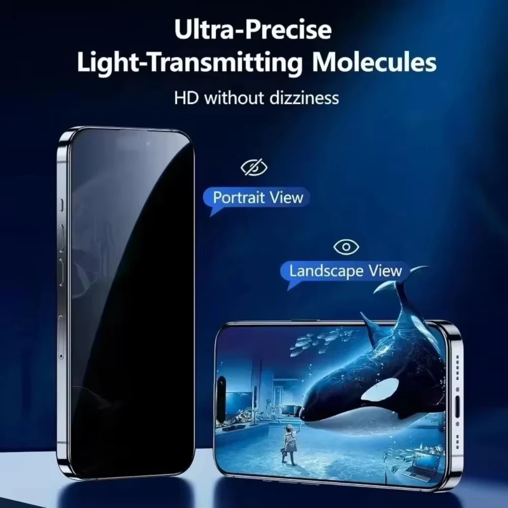 Enhanced Privacy Tempered Glass Screen Protector - Protective Film