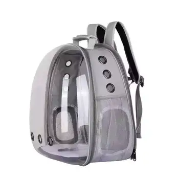 New Expandable Cat Large Transparent Carrier Backpack Bubble Space Capsule High Quality Pet Travel Bag