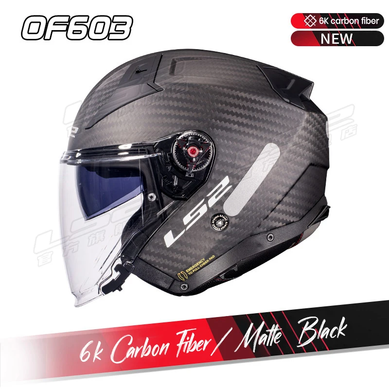 LS2 OF603 인피니티 II 레트로 오픈 페이스 제트 오토바이 헬멧, 스쿠터 오토바이 빈티지 헬멧, Casco Moto