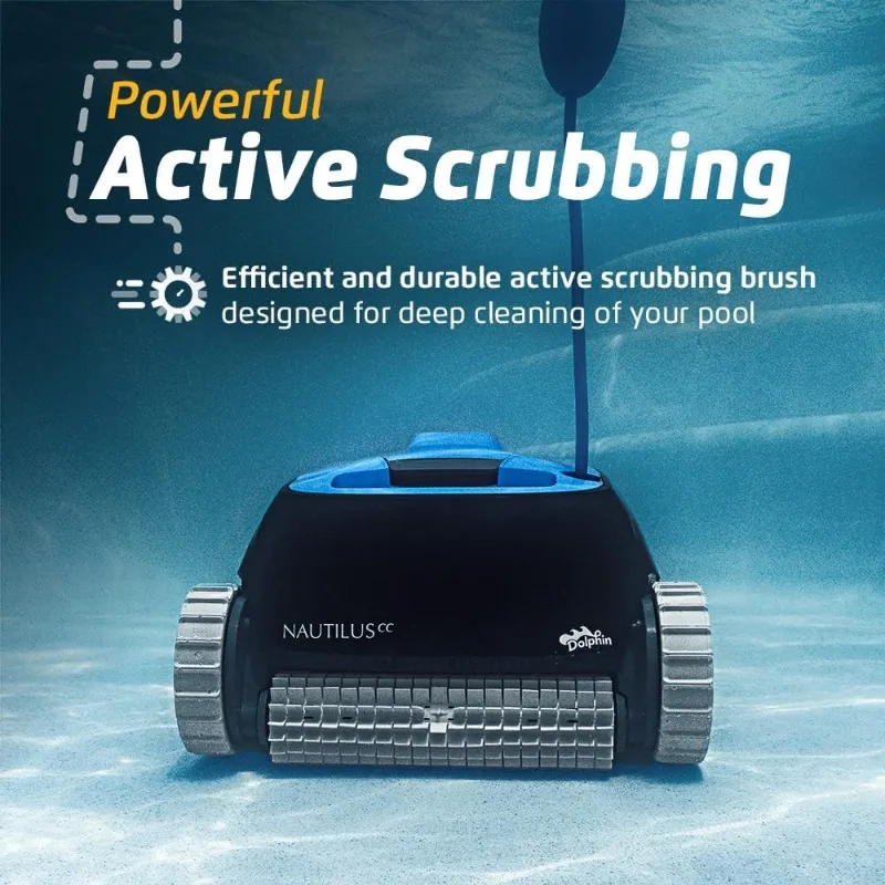 Dolphin Nautilus CC Automatic Robotic Pool Vacuum Cleaner 4