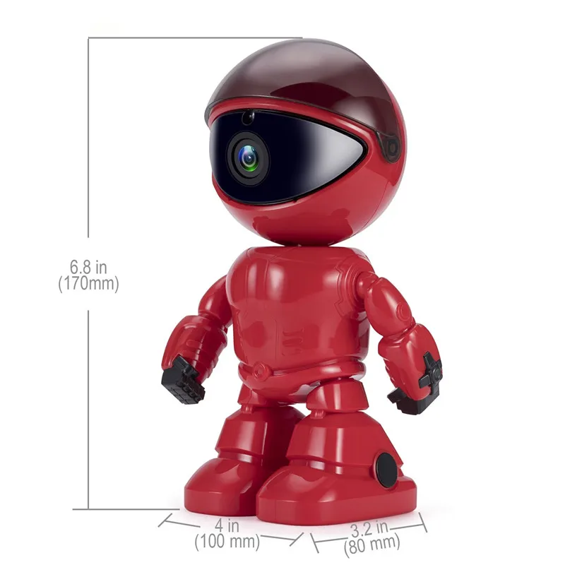 HD Network Camera-Two-way Audio, 2.4GHz and 1080P Robot Camera