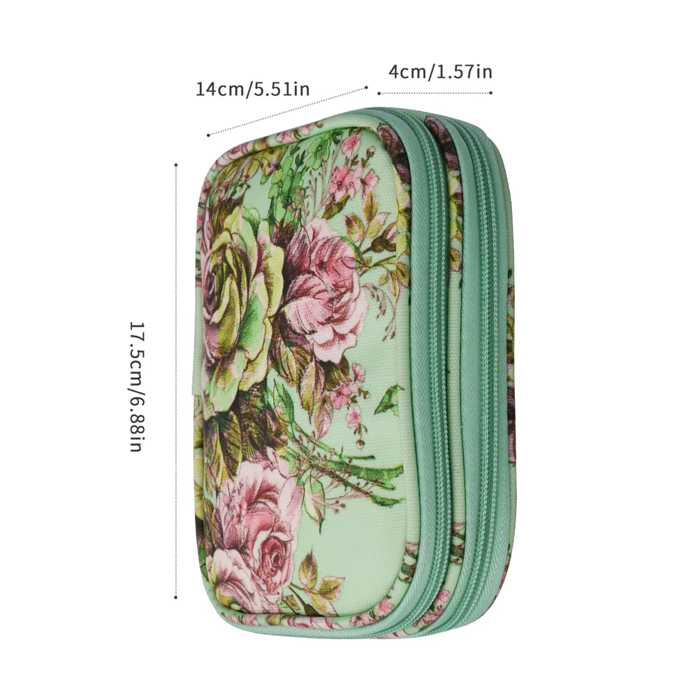 

19 X19cm Knitting Accessories Circular Needles Crochet Tools Container Woven Bag