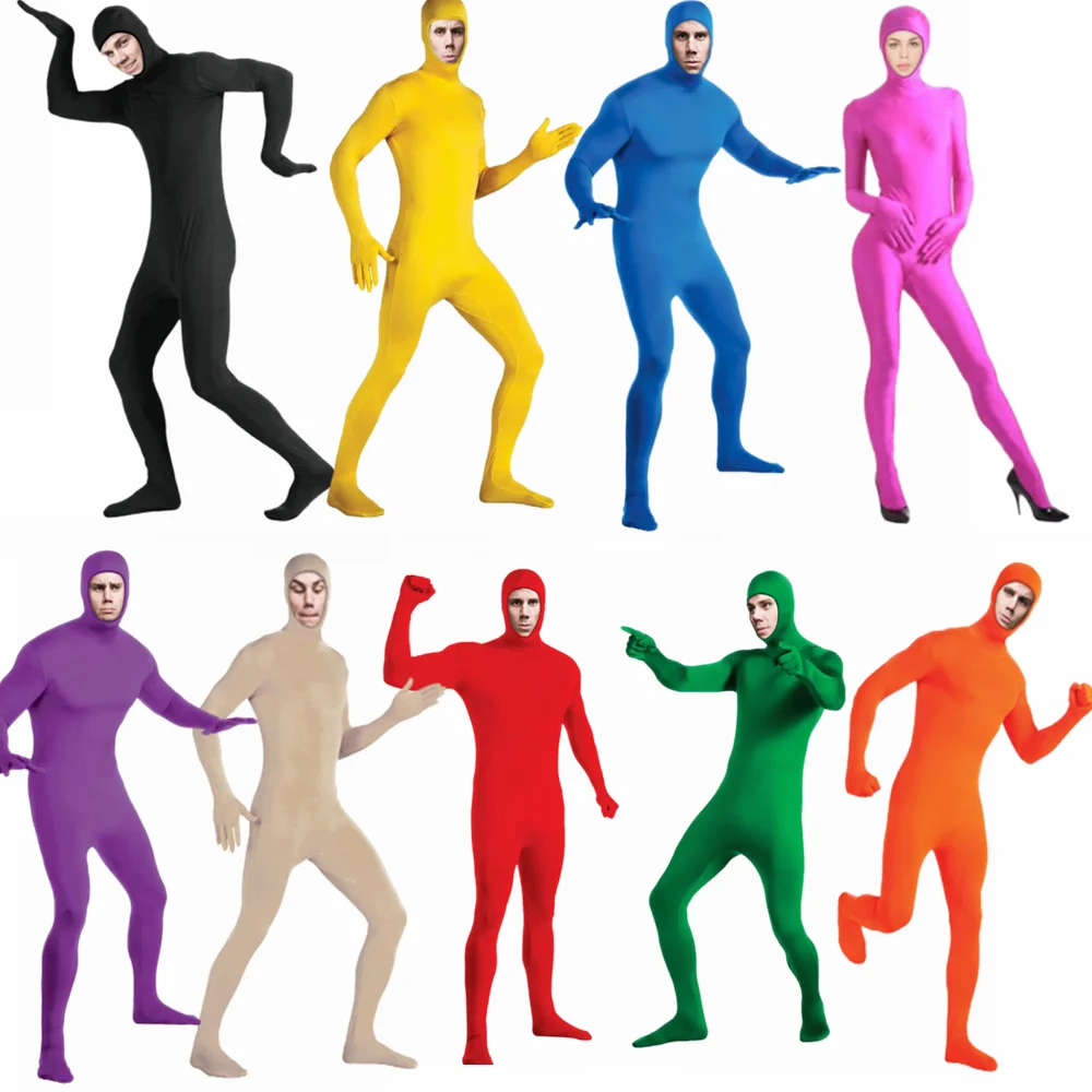 Adult Full Body Zentai Suit Costume (Any color size (170cm)