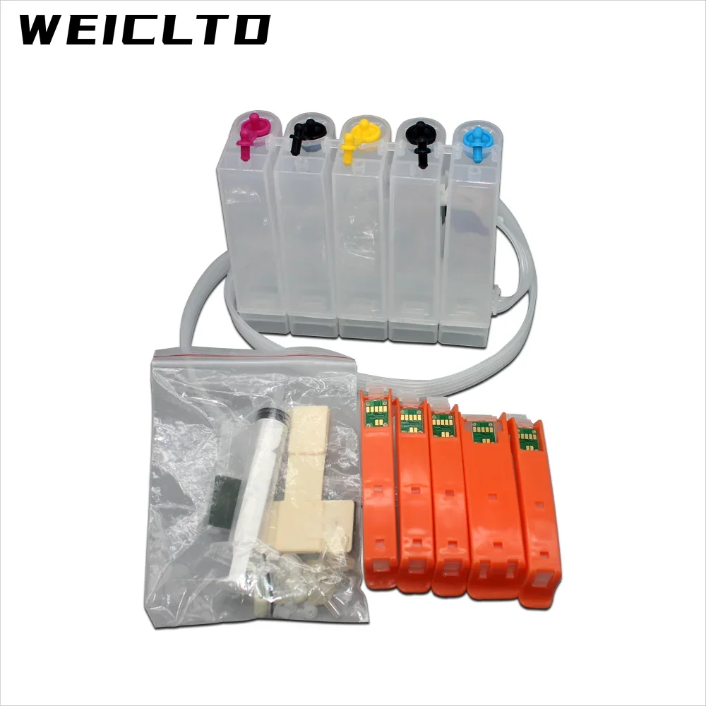 NA PGI-280 CLI-281 Canon PIXMA TR7520 TR8520 TS6120 TS6220 TS702 TS6320 TS9520 TS9521C 프린터용 5색 Ciss 시스템(칩 포함)