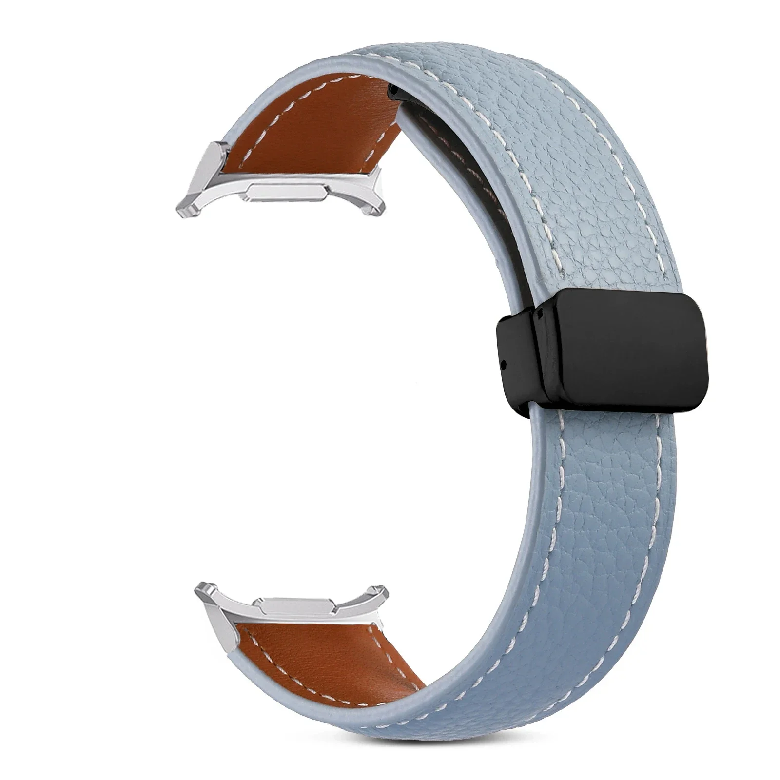 Premium Leather Magnetic Watch Band Bracelet